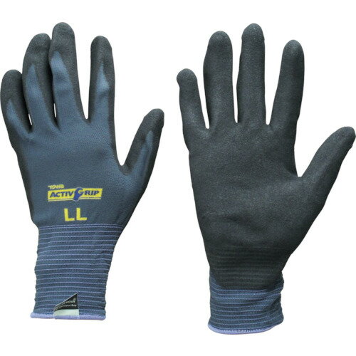 トワロン　アクティブグリップ　LL【5812L】 販売単位：1双(入り数：-)JAN[4907026058175](トワロン すべり止め背抜き手袋) （株）東和コーポレーション【05P03Dec16】