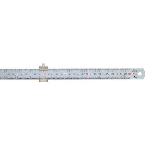 シンワ　直尺300mmストッパー付【76752】 販売単位：1本(入り数：-)JAN[4960910767522](シンワ 直尺) シンワ測定（株）【05P03Dec16】