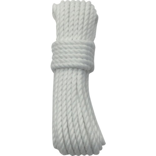 ユタカ　ロープ　ポリエステルロープ3ッ打　6mm×10m【A503】 販売単位：1巻(入り数：-)JAN[49035991115..