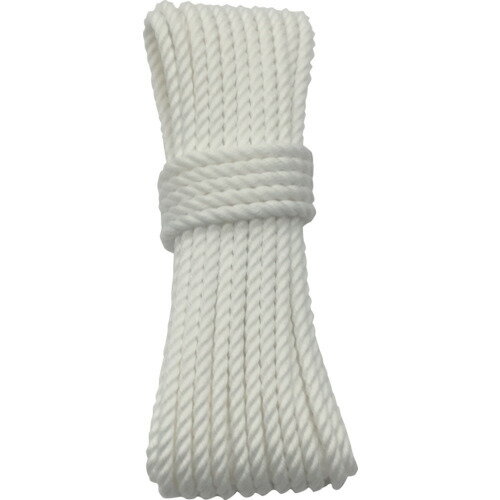 ユタカ　ロープ　ビニロンロープ3ッ打　6φ×10m【A53】 販売単位：1巻(入り数：-)JAN[4903599020496](ユタカ ロープ) （株）ユタカメイク【05P03Dec16】