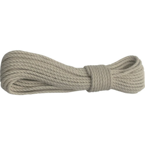 【特長】●天然繊維なので、熱や摩擦に強いロープです。水中や土中で腐食し土に還ります。【用途】●農園芸、祭礼用、各種結束など。【仕様】●色:白●線径(mm):4●長さ(m):10●包装形態:袋入●質量(kg):0.09【材質/仕上】●綿【セット内容/付属品】【受注数(例：1Pk)内に含まれる数量(例：42本)】-【JANコード】4903599020557【注意】【在庫種類】-【別途送料について】* 複数購入により大型宅配便で配送する必要がある場合、 荷別れする場合は別途送料を御見積いたします。* 離島・一部地域は追加送料がかかる場合があります。【納期】-【ブランド】ユタカ　　　　　　【メーカー】（株）ユタカメイク【原産国】日本【オレンジブック掲載箇所】2015年オレンジブック 3 0861* 関連商品の掲載をしております。【商品画像】※基本的にシリーズを代表する画像となります(サイズ違い・色違い)。※品番等をご確認していただき、お間違いのないようにご注文ください。【環境配慮事項】【エビデンス】メーカー希望小売価格はメーカー広告に基づいて掲載しています。【エビデンス出典】エビデンスの出典となります。環境安全用品→ロープ・ひも→ロープ【オレンジブック掲載箇所】2015年オレンジブック 3 0861