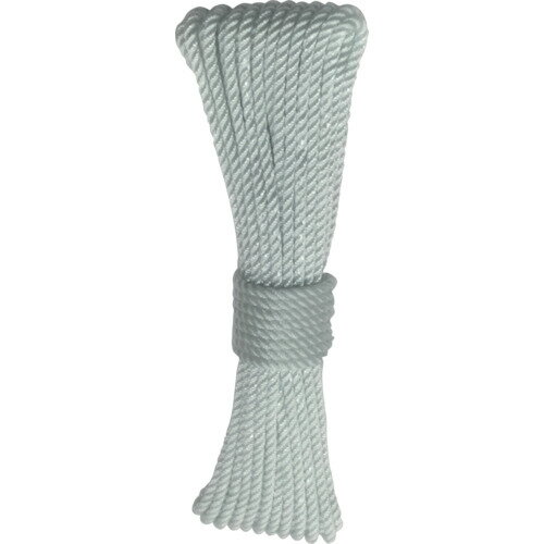 ユタカ　ロープ　ナイロンロープ3ツ打　4φ×10m【A71】 販売単位：1巻(入り数：-)JAN[4903599020687](ユタカ ロープ) （株）ユタカメイク【05P03Dec16】