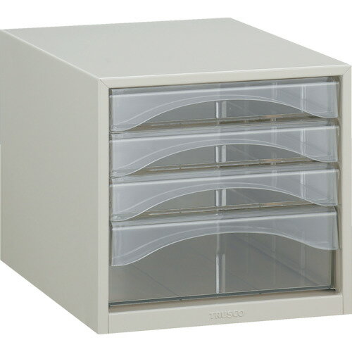 TRUSCO　レターケース　A4型・浅型深型コンビタイプ　4段【A4SW4P】 販売単位：1台(入り数：-)JAN[4989999771046](TRUSCO レターケース) トラスコ中山（株）【05P03Dec16】(3)