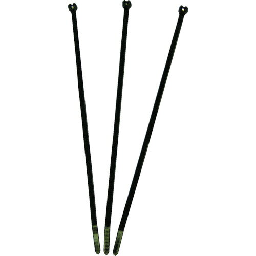 パンドウイット　ステンレス爪ロック式ナイロン結束バンド　耐候性黒【BT1.5IC0】 販売単位：1袋(入り数：100本)JAN[74983413348](パンドウイット ケーブルタイ) パンドウイットコーポレーション【05P03Dec16】