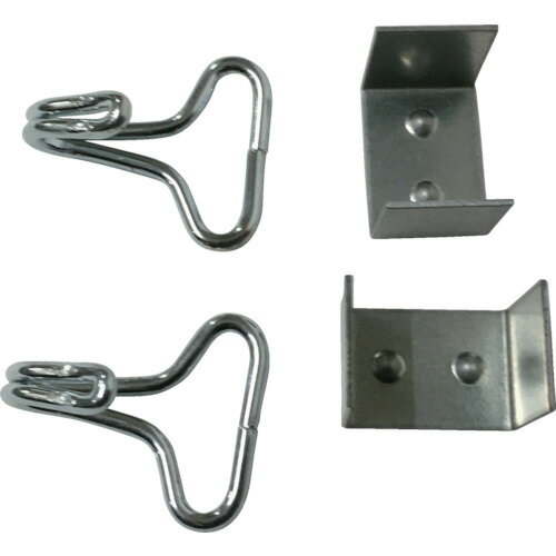ユタカ 金具 ゴムロープ金具 20mm用二本線カギフック コの字金具【GA10】 販売単位：1S(入り数：2個)JAN[4903599018578](ユタカ ゴムバンド) （株）ユタカメイク【05P03Dec16】