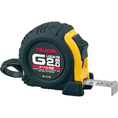 タジマ　Gロック−13　2m／メートル目盛／ブリスター【GL1320BL】 販売単位：1個(入り数：-)JAN[4975364026408](タジマ コンベックス) （株）TJMデザイン【05P03Dec16】