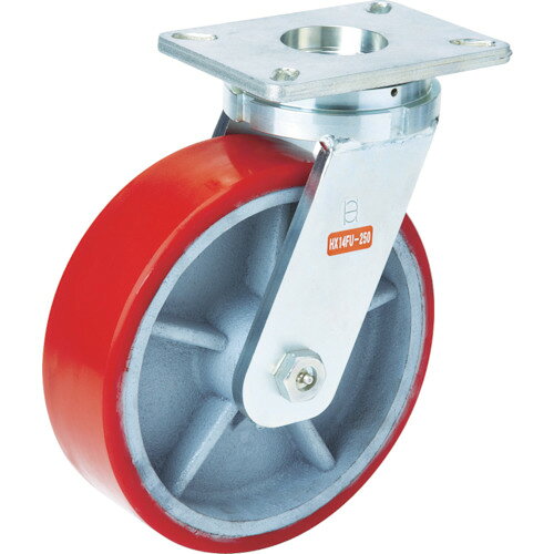 OH スーパーストロングキャスター 200mm【HX14FU200】 販売単位：1個(入り数：-)JAN[4963360530456](OH 重荷重用キャスター) オーエッチ工業（株）【05P03Dec16】