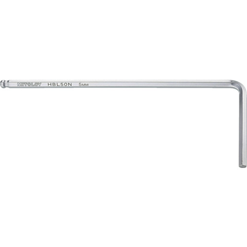 ミトロイ　L型ホローレンチ　ボールポイント　ネオ　5mm【HBL50N】 販売単位：1本(入り数：-)JAN[4575100010830](ミトロイ ボールポイント六角棒レンチ) 水戸工機（株）【05P03Dec16】