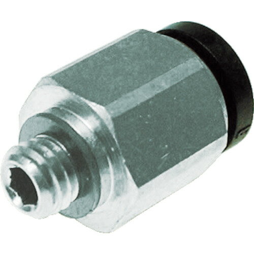 チヨダ　ミニメイルコネクター　4mm・M3X0．5【M4M3M】 販売単位：1個(入り数：-)JAN[4537327000018](チヨダ チューブ継手) 千代田通商（株）【05P03Dec16】