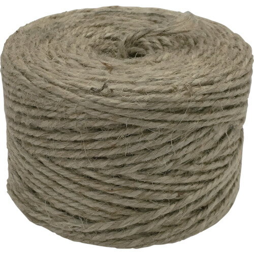 ユタカ　荷造り紐　ジュート麻　14番　3本撚×55m　100g【M126】 販売単位：1巻(入り数：-)JAN[4903599023411](ユタカ ひも) （株）ユタカメイク【05P03Dec16】