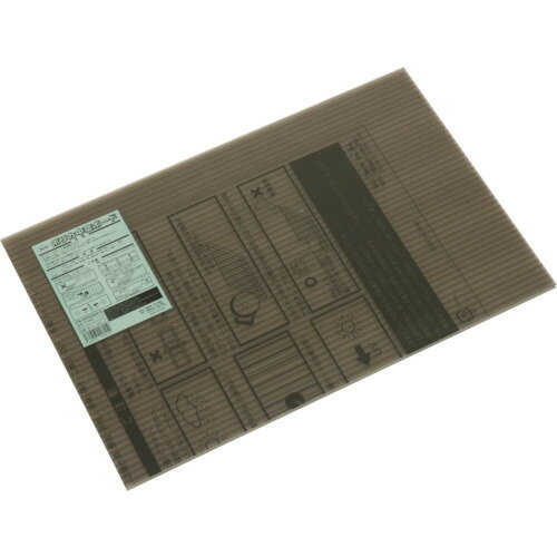 ポリカ中空ボードスモーク【KTP4536W2】 販売単位：1枚(入り数：-)JAN[4535395008219](光 板材) （株）光【05P03Dec16】