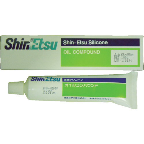 信越　シリコーンゴム用オイルコンパウンド　100g【KS650N100】 販売単位：1個(入り数：-)JAN[45821187..