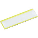 TRUSCO マグネット式見出しプレート 40X110 黄 10枚入【MGP40X110Y】 販売単位:1PK(入り数:10枚)JAN[498999901819...