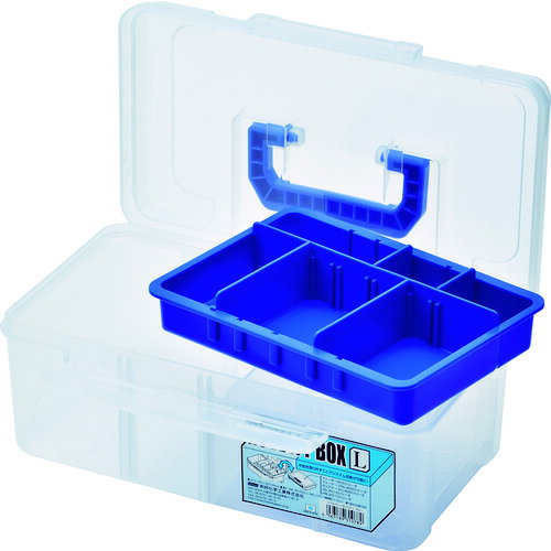 メイホー　ノベルティボックス　L　ブルー【NBLB】 販売単位：1個(入り数：-)JAN[4963189310789](メイホー 樹脂製工具箱) 明邦化学工業（株）【05P03Dec16】