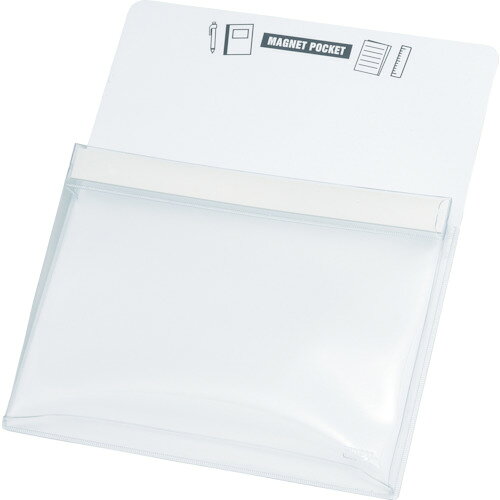 TRUSCO　マグネットポケットB5用　白【MGPB5W】 販売単位：1枚(入り数：-)JAN[4989999185928](TRUSCO ..
