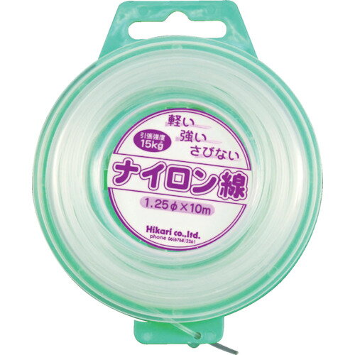 光　ナイロン線　透明【NV121】 販売単位：1巻(入り数：-)JAN[4977720771212](光 針金) （株）光【05P03Dec16】