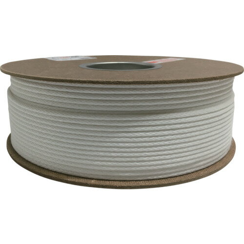 ユタカ　ポリエステル金剛打ロープドラム巻　4φ×200m【PRSX8】 販売単位：1巻(入り数：-)JAN[4903599063035](ユタカ ロープ) （株）ユタカメイク【05P03Dec16】