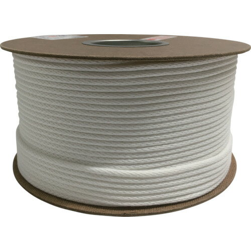 ユタカ　ポリエステル金剛打ロープドラム巻　5φ×200m【PRSX9】 販売単位：1巻(入り数：-)JAN[4903599063042](ユタカ ロープ) （株）ユタカメイク【05P03Dec16】