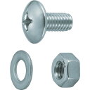 TRUSCO 軽量棚用ステンレスボルト・ナットセット M6X12 SUS304【SUSBNW40】 販売単位:1S(入り数:-)JAN[498999971300...