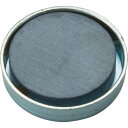 TRUSCO キャップ付フェライト磁石 外径17.5mmX厚み5mm 1個入り【TFC18R1P】 販売単位:1個(入り数:1個)JAN[49899991985...