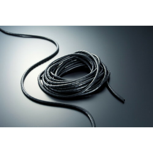 TRUSCO　スパイラルチューブ　10m　結束径Φ7．5〜30．0　黒【TSP10BK】 販売単位：1巻(入り数：-)JAN[4989999178180](TRUSCO 結束バンド) トラスコ中山（株）【05P03Dec16】