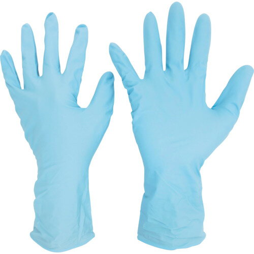 ミドリ安全　ニトリル使い捨て手袋　ロング　厚手　粉なし　青　L　（50枚入）【VERTE766HL】 販売単位：1箱(入り数：50枚)JAN[4548890281728](ミドリ安全 使い捨て手袋) ミドリ安全（株）【05P03Dec16】(3)