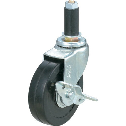 TRUSCO　パイプ差込式キャスター　自在ストッパー付　Φ75【TYLTF75RHS】 販売単位：1個(入り数：-)JAN[4989999687170](TRUSCO 差し込み式キャスター) トラスコ中山（株）【05P03Dec16】