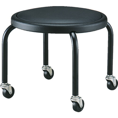 TRUSCO　作業用チェア　Φ360XH330　キャスター付【VR2N】 販売単位：1脚(入り数：-)JAN[4989999787696](TRUSCO 作業用チェア) トラスコ中山（株）【05P03Dec16】