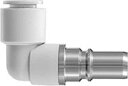 SMC Sカプラー ワンタッチ管継手タイプ KK2、3、4、6 プラグ(P)ワンタッチ継手付エルボタイプ 【KK3P-06L】【05P03Dec16】