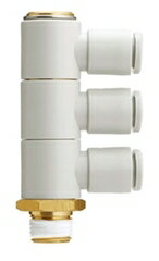 SMC ワンタッチ管継手　KQ2シリーズ　トリプルユニバーサルエルボ KQ2VT　[KQ2VT06-01AS]【05P03Dec16】