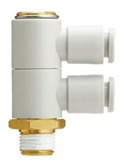 SMC ワンタッチ管継手　KQ2シリーズ　ダブルユニバーサルエルボ KQ2VD　[KQ2VD06-03AS]【05P03Dec16】