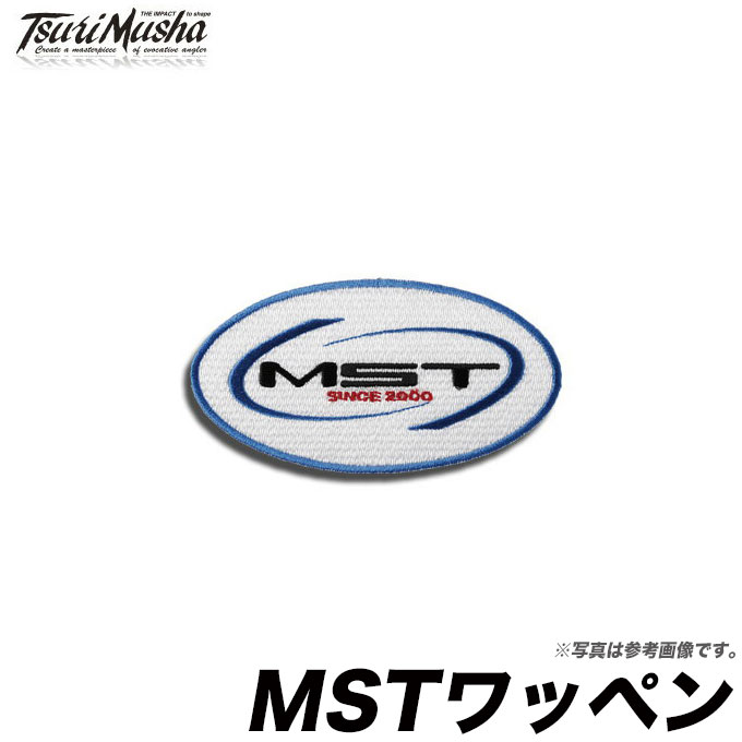 (6)釣武者 MSTワッペン (オーバル) / MST小物 / MST / TsuriMusha