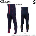 (c)【取り寄せ商品】 がまかつ GM5819 (ブラック/レッド/S) 鮎タイツ(3mm厚) (タイツ・鮎用品/2022年春夏モデル)