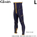 (c)【取り寄せ商品】 がまかつ GM5819 (ブラック/ゴールド/L) 鮎タイツ(3mm厚) (タイツ・鮎用品/2022年春夏モデル)