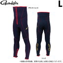 (c)【取り寄せ商品】 がまかつ GM5820 (ブラック/レッド/L) 鮎タイツ(2mm厚) (タイツ・鮎用品/2022年春夏モデル)