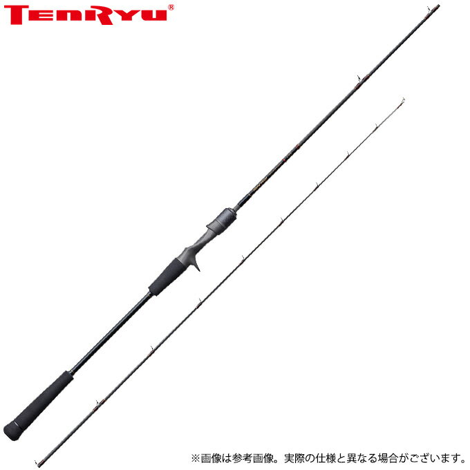 (c)【取り寄せ商品】 天龍 レッドフリップ (RF642B-L/VDN) /2ピース (釣竿・ベイトロッド／2022年モデル)