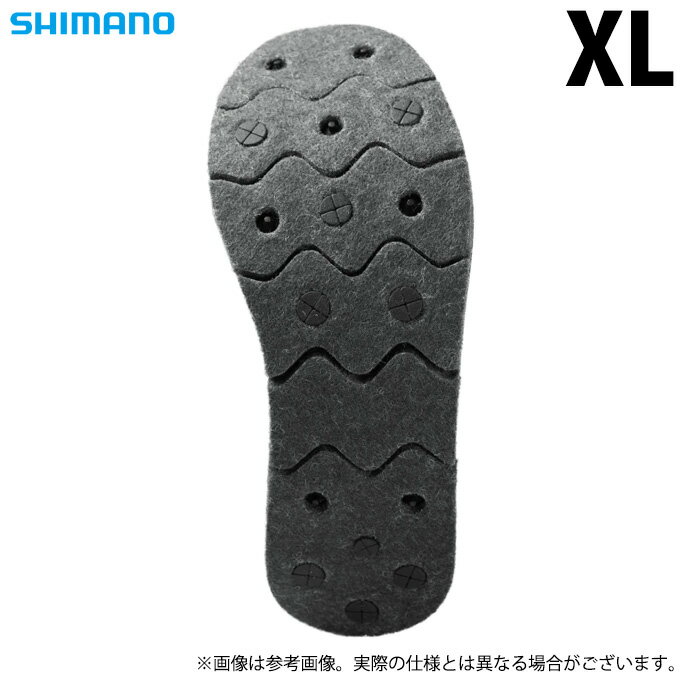 (c)【取り寄せ商品】 シマノ KT-005V (XLサイズ) ジオロック カットラバーピンフェルトソールキット 中..