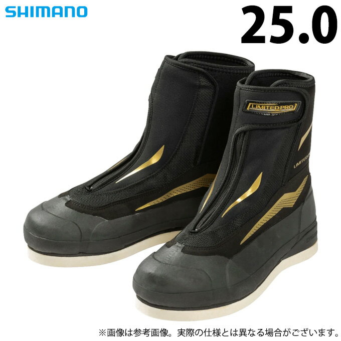 (c)【取り寄せ商品】 シマノ FS-500V (25.0／ブラック) リミテッドプロ アユシューズ 羊毛フェルト (靴・シューズ／2022年モデル) 1