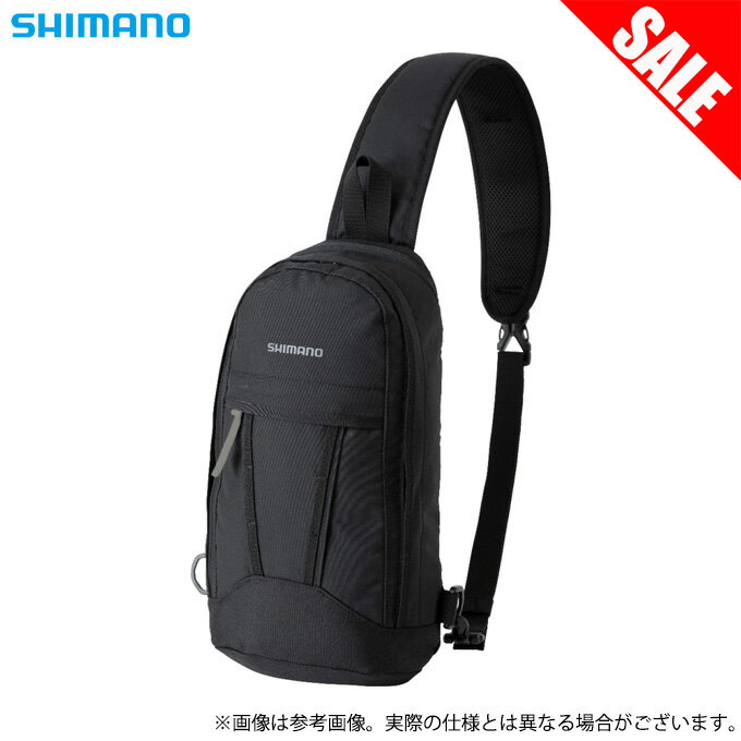 シマノ バッグ（釣り用） (7)【目玉商品】シマノ BS-011V エクストラスリングバッグ (ブラック／M) (鞄・バッグ／2022年モデル) /1s6a1l7e-bag