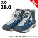 (7)【目玉商品】 ダイワ DS-2102QS-H (ネイビー／28.0) フィッシングシューズ (ハイカットタイプ 堤防モデル) (靴 シューズ／2022年春夏モデル) /1s6a1l7e-ftw