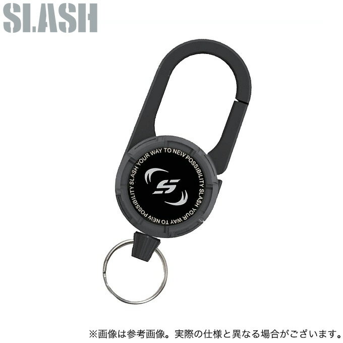 (c)【取り寄せ商品】 スラッシュ SL-230 (ブラック) カラビナピンオンリール (フィッシングツール)