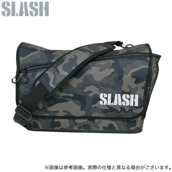 ショルダーバッグ（釣り用） (c)【取り寄せ商品】 スラッシュ SL-288 (ブラックカモ) ドライメッセンジャー バッグ (鞄・ショルダーバッグ)