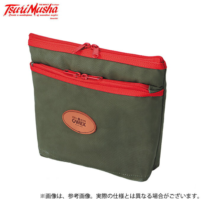 (c)【取り寄せ商品】 釣武者 CAMEX ロッキーポーチII (レッド) (小物入れ・ポーチ／20