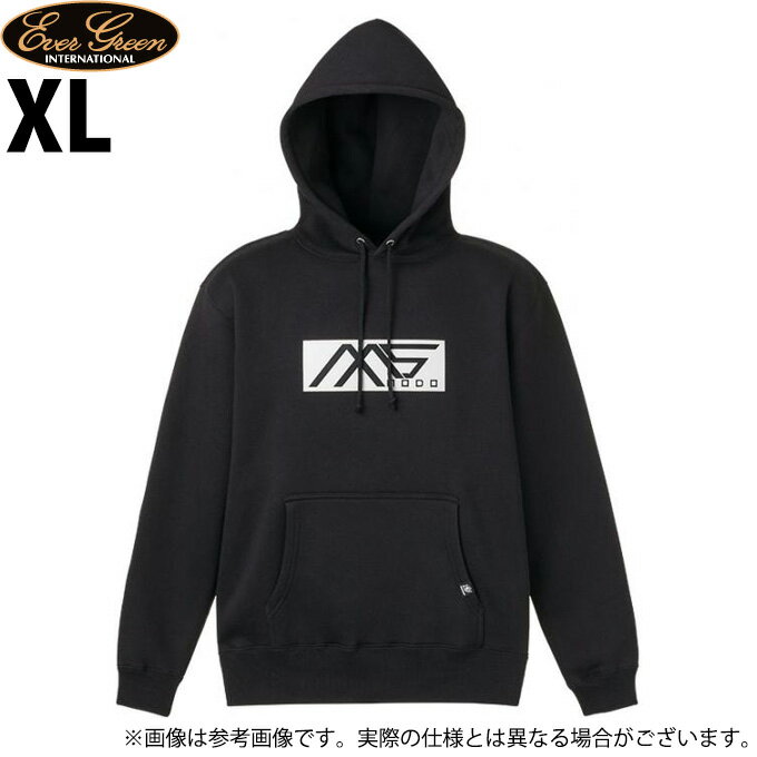 (c)【取り寄せ商品】 エバーグリーン MS-modo プルパーカー タイプ2 (ブラック／XL) (フィッシングウェア)