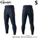 (c)【取り寄せ商品】 がまかつ GM3709 (S/ブラック) 2WAYプロテクトタイツ (フィッシングウェア・鮎用品/2023年春夏モデル)