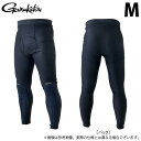 (c)【取り寄せ商品】 がまかつ GM3709 (M/ブラック) 2WAYプロテクトタイツ (フィッシングウェア・鮎用品/2023年春夏モデル)