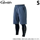 (c)【取り寄せ商品】 がまかつ GM3696 (S/グレー) サマードライショートパンツ(インナー付き) (フィッシングウェア/2023年春夏モデル) 【Σ01】