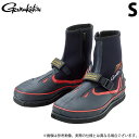 (c)【取り寄せ商品】 がまかつ GM907 (S/ブラック) 鮎タビ(先割・レギュラー・フェルト) (靴・鮎用品/2023年春夏モデル)