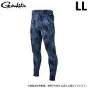(c)【取り寄せ商品】 がまかつ GM3705 (LL/ネイビーカモフラージュ) NO FLY ZONE(R) クールレギンス (フィッシングウェア/2023年春夏モデル)