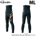 (c)【取り寄せ商品】 がまかつ GM5810 (ML/ブラック×レッド) 鮎タイツ(2mm厚) (フィッシングウェア・鮎用品/2023年春夏モデル)